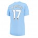 Tanie Strój piłkarski Manchester City Kevin De Bruyne #17 Koszulka Podstawowej dla damskie 2023-24 Krótkie Rękawy